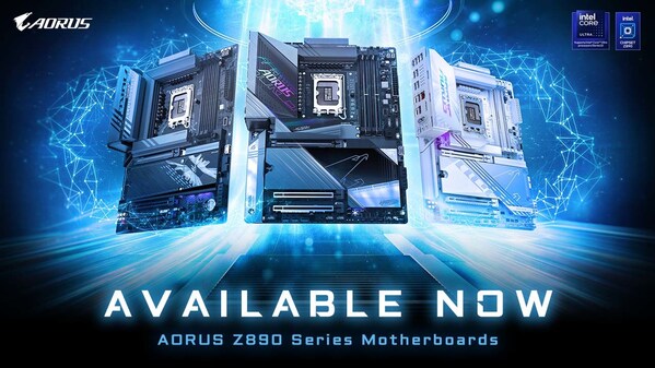 技嘉科技宣布 AORUS Z890 主板正式上市，AI D5黑科技2.0技术全面释放强劲性能